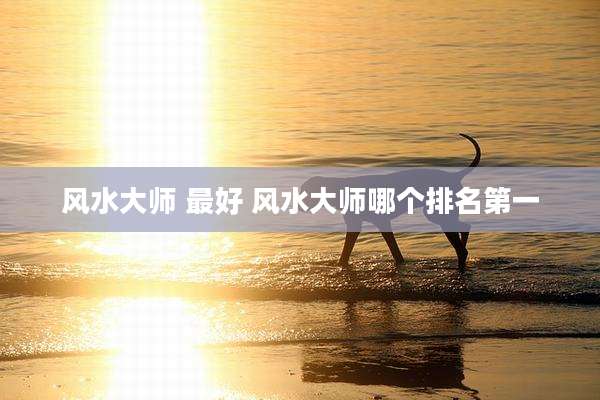 风水大师 最好 风水大师哪个排名第一