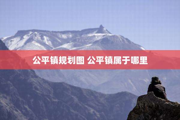 公平镇规划图 公平镇属于哪里