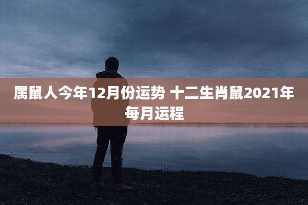 属鼠人今年12月份运势 十二生肖鼠2021年每月运程