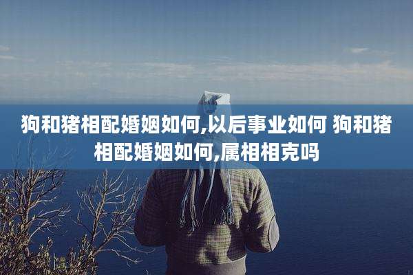 狗和猪相配婚姻如何,以后事业如何 狗和猪相配婚姻如何,属相相克吗
