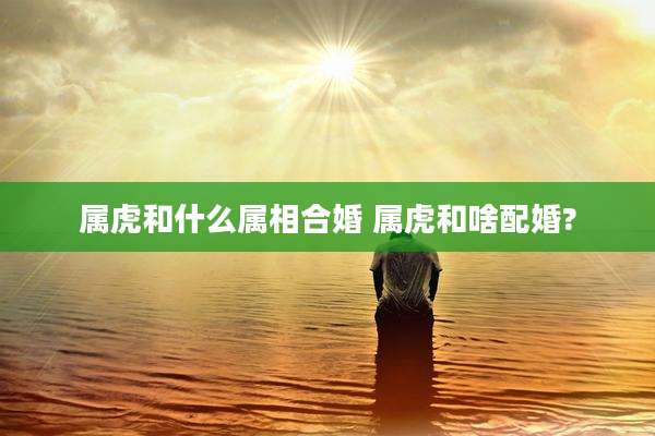 属虎和什么属相合婚 属虎和啥配婚?