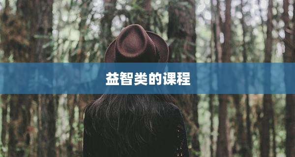 益智类的课程