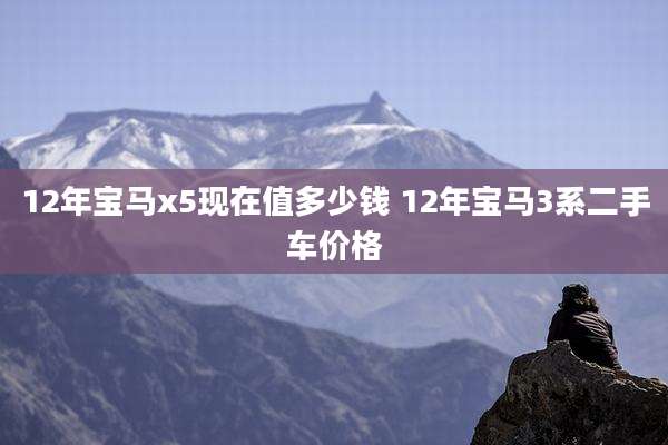 12年宝马x5现在值多少钱 12年宝马3系二手车价格