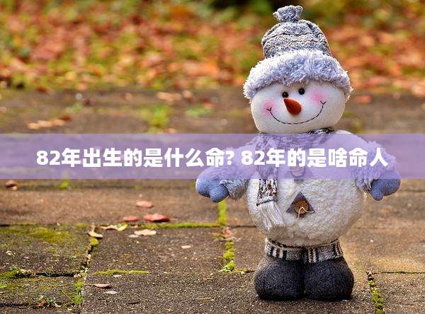 82年出生的是什么命? 82年的是啥命人