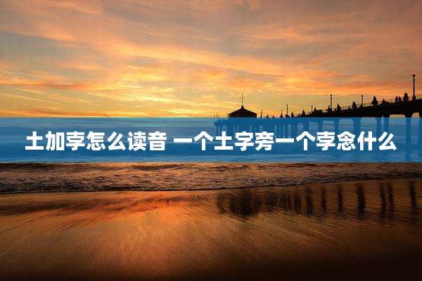 土加孛怎么读音 一个土字旁一个孛念什么