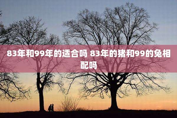 83年和99年的适合吗 83年的猪和99的兔相配吗