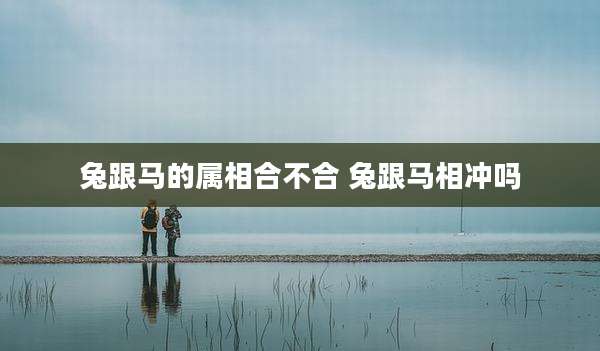 兔跟马的属相合不合 兔跟马相冲吗
