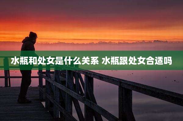 水瓶和处女是什么关系 水瓶跟处女合适吗