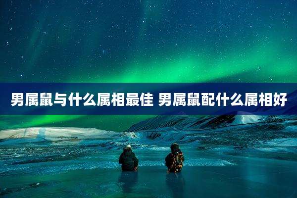 男属鼠与什么属相最佳 男属鼠配什么属相好
