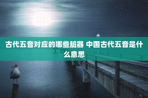 古代五音对应的哪些脏器 中国古代五音是什么意思