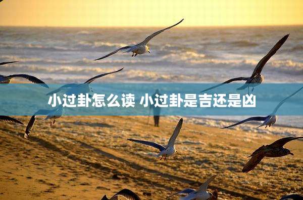 小过卦怎么读 小过卦是吉还是凶