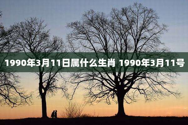 1990年3月11日属什么生肖 1990年3月11号