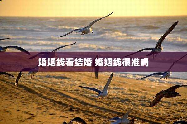 婚姻线看结婚 婚姻线很准吗