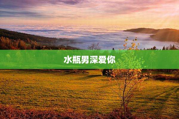 水瓶男深爱你