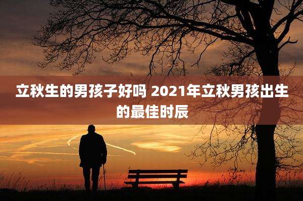 立秋生的男孩子好吗 2021年立秋男孩出生的最佳时辰