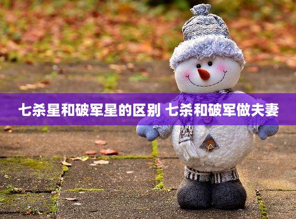 七杀星和破军星的区别 七杀和破军做夫妻