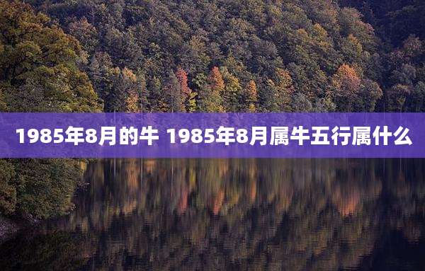 1985年8月的牛 1985年8月属牛五行属什么