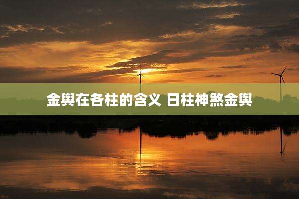 金舆在各柱的含义 日柱神煞金舆
