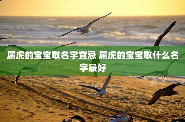 属虎的宝宝取名字宜忌 属虎的宝宝取什么名字最好
