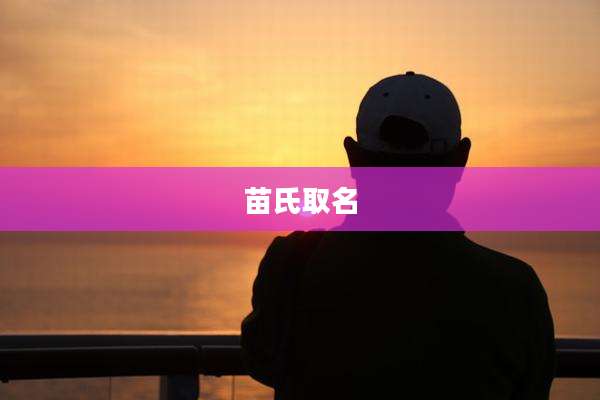 苗氏取名
