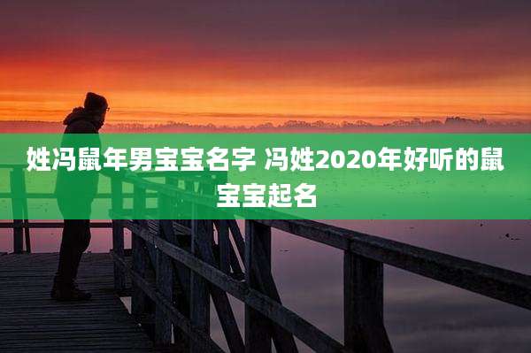 姓冯鼠年男宝宝名字 冯姓2020年好听的鼠宝宝起名