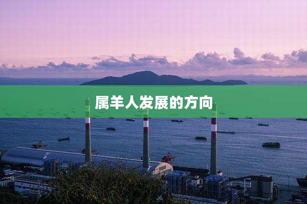 属羊人发展的方向