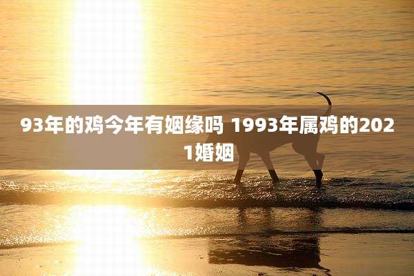 93年的鸡今年有姻缘吗 1993年属鸡的2021婚姻