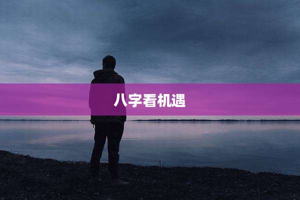 八字看机遇