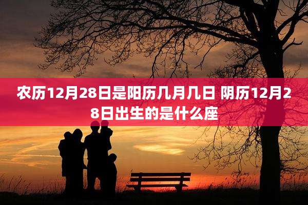 农历12月28日是阳历几月几日 阴历12月28日出生的是什么座