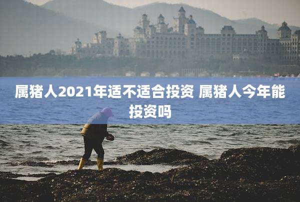 属猪人2021年适不适合投资 属猪人今年能投资吗