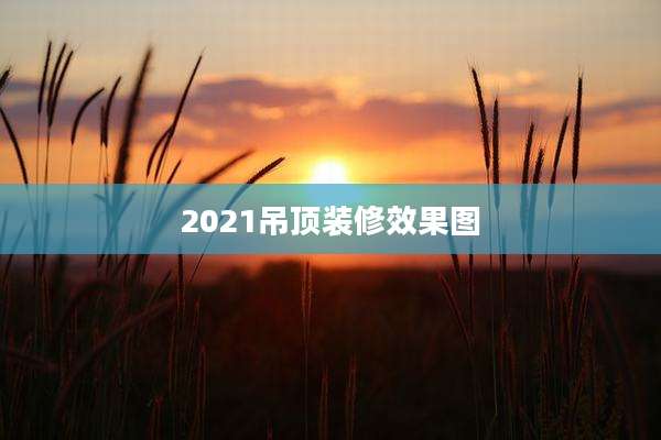 2021吊顶装修效果图
