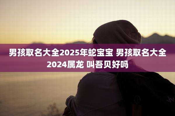 男孩取名大全2025年蛇宝宝 男孩取名大全2024属龙 叫吾贝好吗