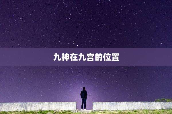 九神在九宫的位置