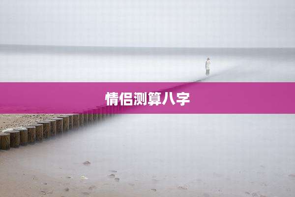 情侣测算八字
