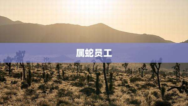 属蛇员工