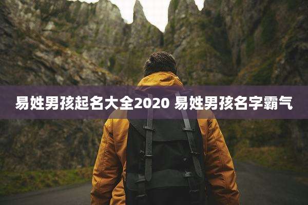 易姓男孩起名大全2020 易姓男孩名字霸气