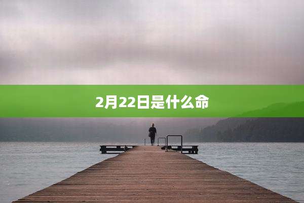 2月22日是什么命