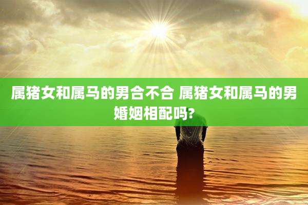 属猪女和属马的男合不合 属猪女和属马的男婚姻相配吗?