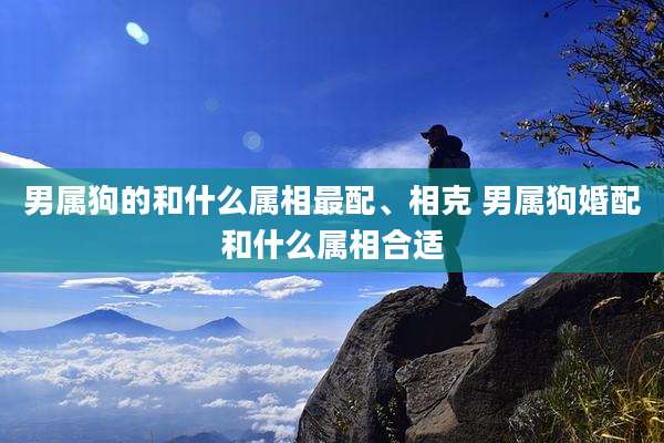 男属狗的和什么属相最配、相克 男属狗婚配和什么属相合适