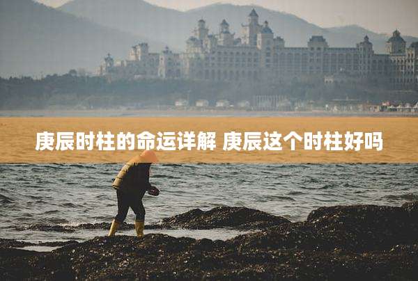 庚辰时柱的命运详解 庚辰这个时柱好吗