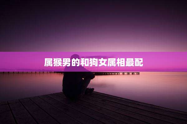 属猴男的和狗女属相最配