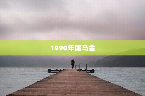 1990年属马金