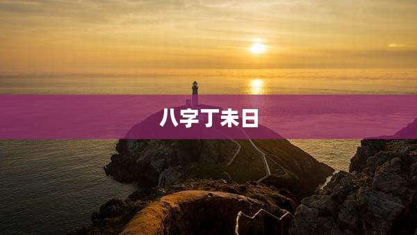 八字丁未日