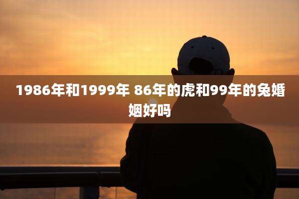1986年和1999年 86年的虎和99年的兔婚姻好吗