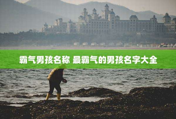 霸气男孩名称 最霸气的男孩名字大全