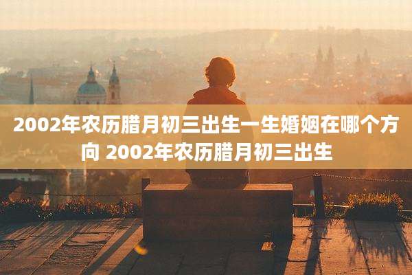 2002年农历腊月初三出生一生婚姻在哪个方向 2002年农历腊月初三出生