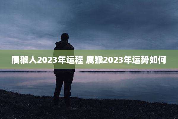 属猴人2023年运程 属猴2023年运势如何