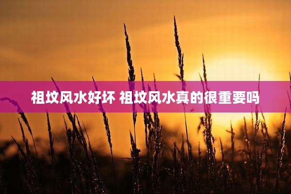 祖坟风水好坏 祖坟风水真的很重要吗