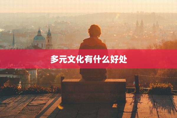 多元文化有什么好处