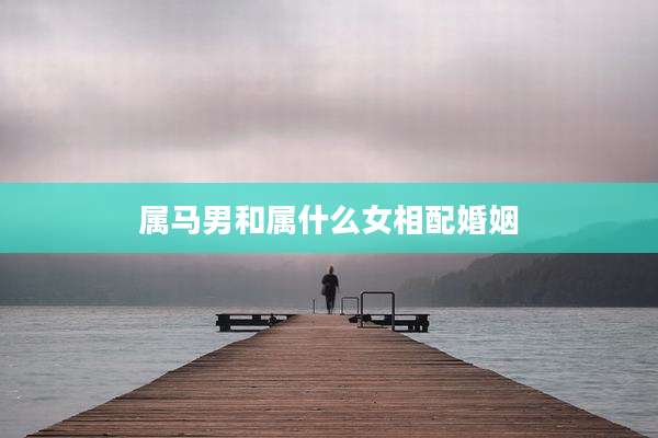 属马男和属什么女相配婚姻